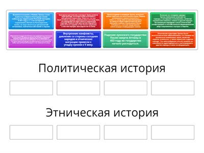 тема 10 Политическая, этническая история хуннов