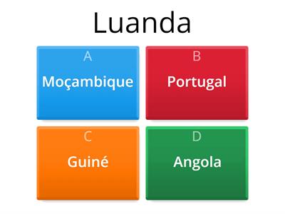 Os países da língua portuguesa