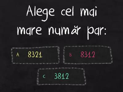 Compararea numerelor de la 0 la 10 000