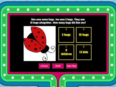 Addition or Subtraction Story Problems
