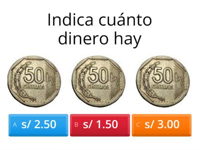 Monedas y billetes del Perú 2° grado