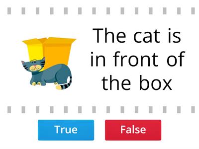  preposition where is the cat