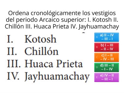 TEMA 3-HP-1S-PERIODO ARCAICO SUPERIOR