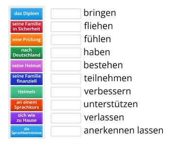 Migration. Wortschatz 2