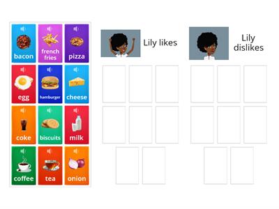 What Lily likes and dislikes
