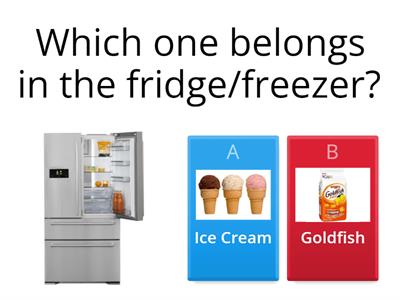 Fridge/freezer or Pantry