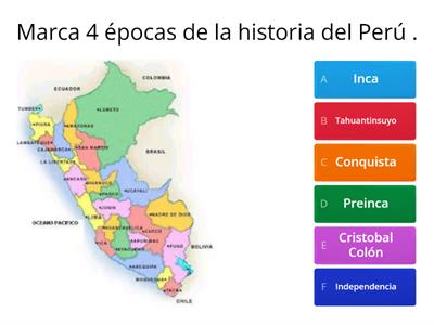  EPOCAS DELA HISTORIA DEL PERU- Q