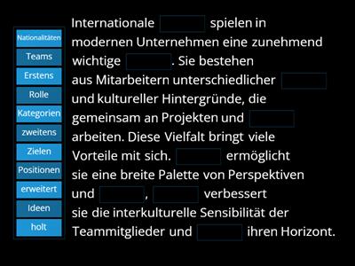 Internationale Teams B1+