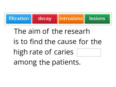 Preventive dentistry