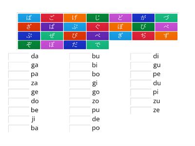 ひらがな/Hiragana 3, Lisämerkit