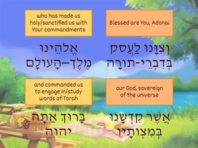 Blessing for Studying Torah