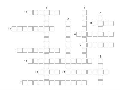  Gimme a Break- Vocabulary Crossword