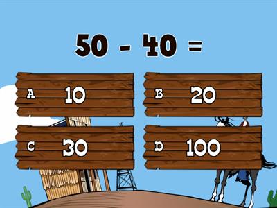 subtraction whole tens G1