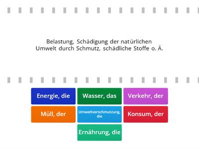 Vokabeln lernen - Deutsch/Deutsches