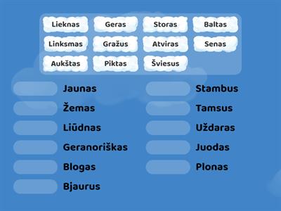 Lietuvių kalbos antonimai