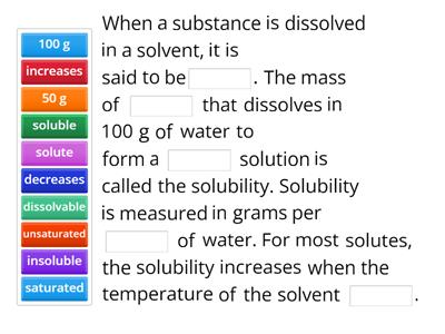 Solubility copy