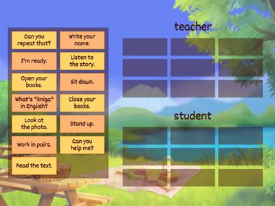 Gateway to the World A2 / Starter / Classroom language