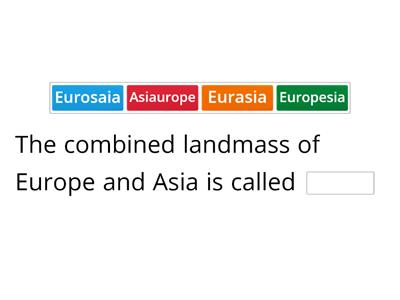 Eurasia Quiz