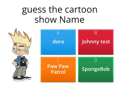  Guess the cartoon show