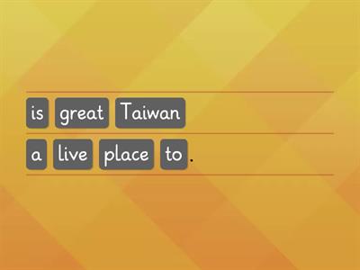 Taiwan Unscramble