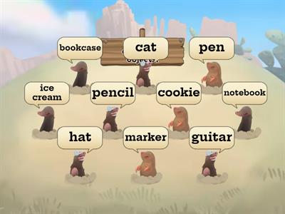 Classroom Objects Game- Grade 1