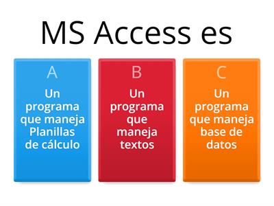 MS Access: Inicial