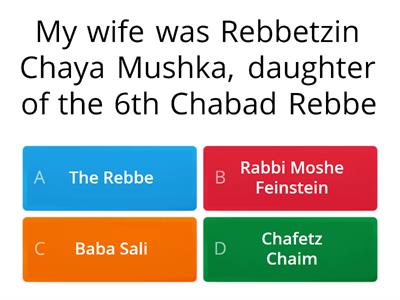 Rabbi Moshe Feinstein, Baba Sali & The Rebbe