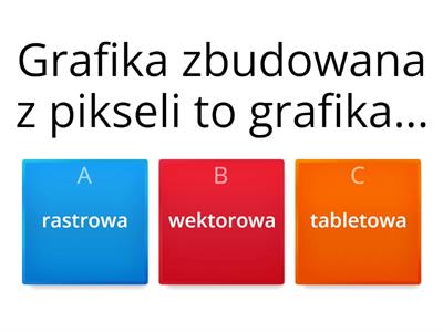 Quiz – grafika komputerowa