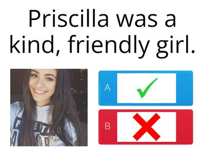 Priscilla quiz