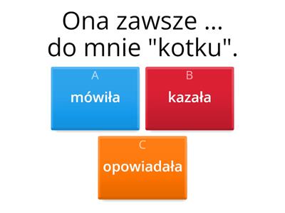 Czas przeszły. Rozumienie tekstów