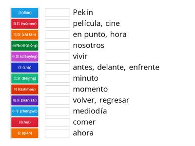 HSK 1- Lesson 11 pinyin