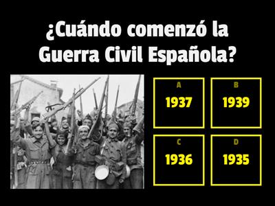 La Guerra Civil Española: Juego 2