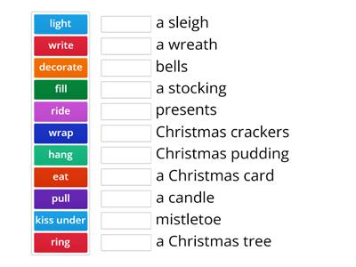 Christmas Collocations