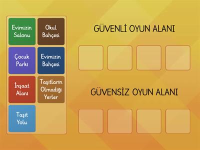 OYUN ARAÇLARINDA GÜVENLİK