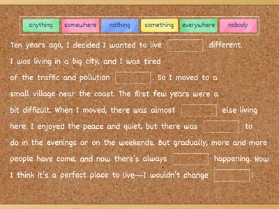 INDEFINITE PRONOUNS