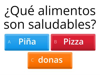 Alimentos saludables 