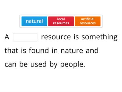 Natural Resources