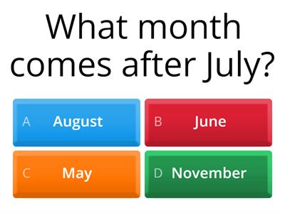 Calendar Questions