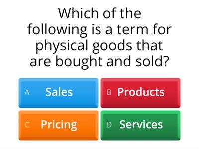 Retail Sample Test Questions