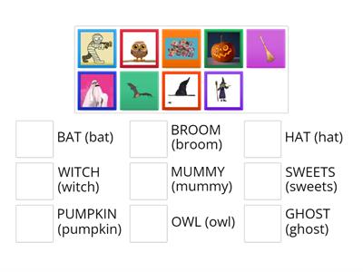 Halloween short words