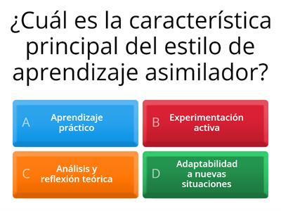 Estilos de Aprendizaje de Kolb