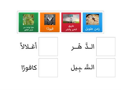 سورة الانسان من 4-6 ... معاني المفردات 