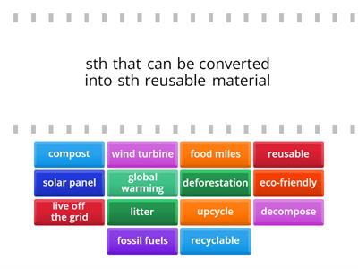 UI EF 4A Environment Vocabulary