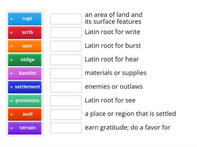 Savvas ELA U4W5 Vocabulary