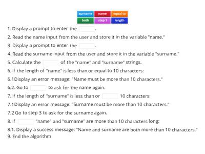 Nat5 SDD - Pseudocode 2