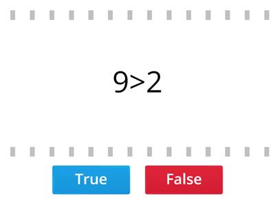 more than > less than <