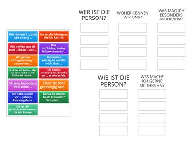 Menschen B1, L 1: Ein wichtiger Mensch in meinem Leben