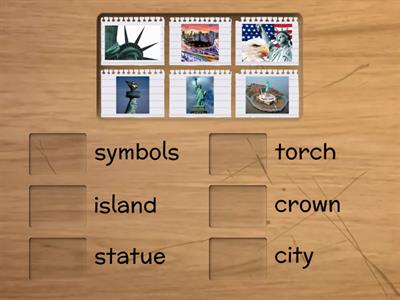 Vocabulary for Statue of Liberty