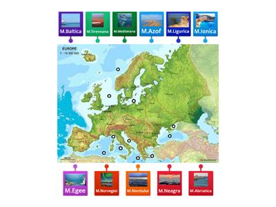 europa-Pozitie Geografica.Mări