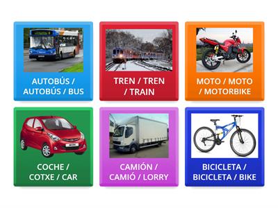 3r PROJECTE VOCABULARY 23/24 - 14 - TRANSPORT